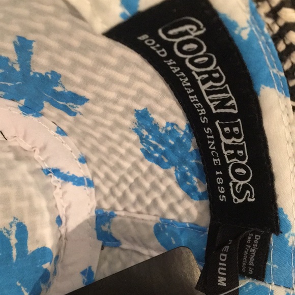 Goorin Bros. Gray & White fedora herringbone - Picture 9 of 14